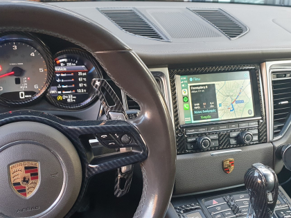 Εγκατάσταση Apple Car Play, Android Auto σε Porsche Macan 95B..