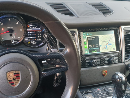 Εγκατάσταση Apple Car Play, Android Auto σε Porsche Macan 95B..