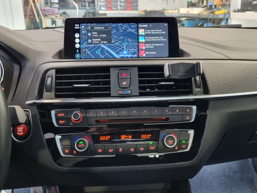 Εγκατάσταση Ασύρματου CarPlay & Android Auto στην εργοστασιακή οθόνη BMW M2