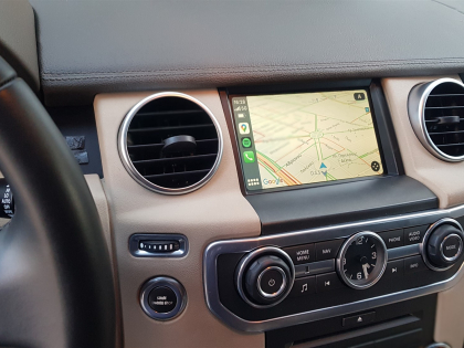 Εγκατάσταση  Apple Car Play Unique Auto σε Range Rover Discovery 4.
