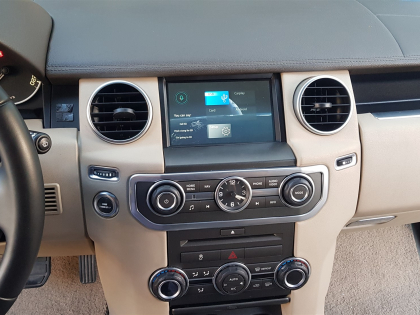 Εγκατάσταση  Apple Car Play Unique Auto σε Range Rover Discovery 4.