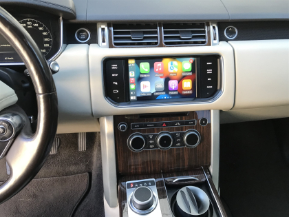 Εγκατάσταση Wireless Apple CarPlay & Android Auto στην Εργοστασιακή Οθόνη σε Range Rover L405.