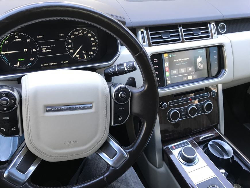 Εγκατάσταση Wireless Apple CarPlay & Android Auto στην Εργοστασιακή Οθόνη σε Range Rover L405.