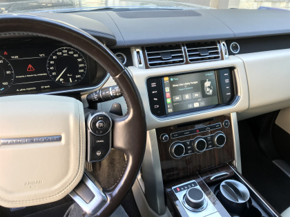 Εγκατάσταση Wireless Apple CarPlay & Android Auto στην Εργοστασιακή Οθόνη σε Range Rover L405.