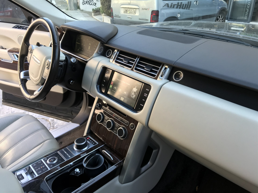 Εγκατάσταση Wireless Apple CarPlay & Android Auto στην Εργοστασιακή Οθόνη σε Range Rover L405.