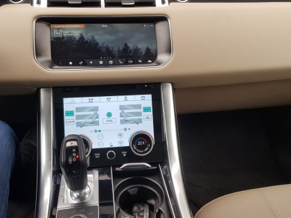 Εγκατάσταση Climate Lcd Control σε Range Rover Sport. 