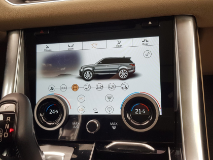 Εγκατάσταση Climate Lcd Control σε Range Rover Sport. 