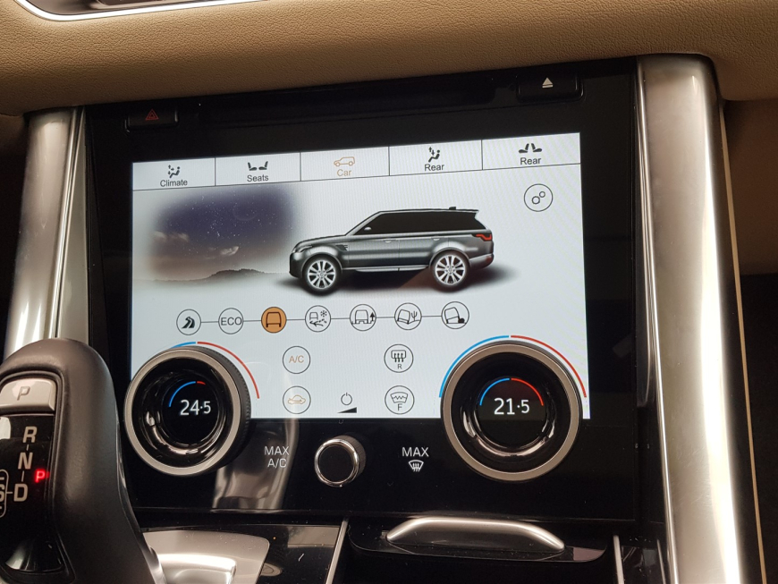 Εγκατάσταση Climate Lcd Control σε Range Rover Sport. 