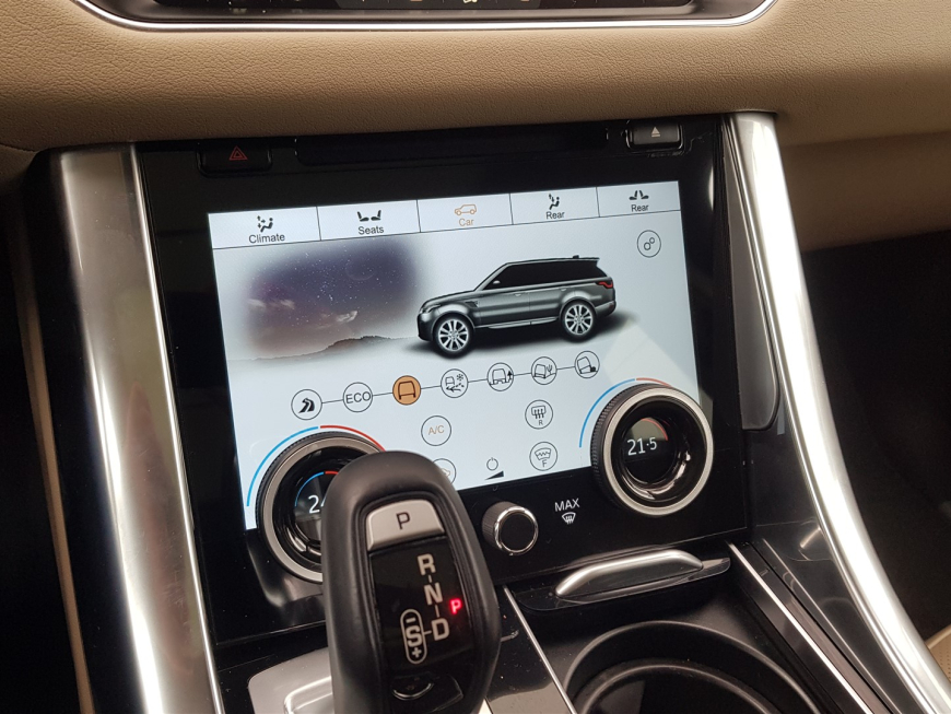 Εγκατάσταση Climate Lcd Control σε Range Rover Sport. 