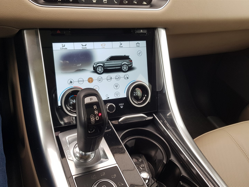 Εγκατάσταση Climate Lcd Control σε Range Rover Sport. 