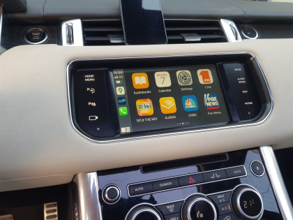 Εγκατάσταση Unique Auto Apple CarPlay & Android Auto Wireless σε Range Rover Sport HSE