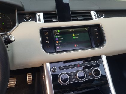Εγκατάσταση Unique Auto Apple CarPlay & Android Auto Wireless σε Range Rover Sport HSE