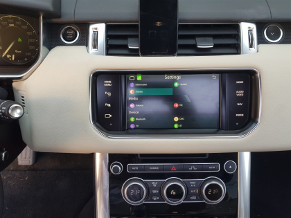 Εγκατάσταση Unique Auto Apple CarPlay & Android Auto Wireless σε Range Rover Sport HSE