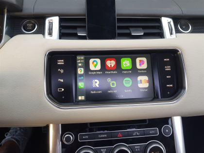 Εγκατάσταση Unique Auto Apple CarPlay & Android Auto Wireless σε Range Rover Sport HSE