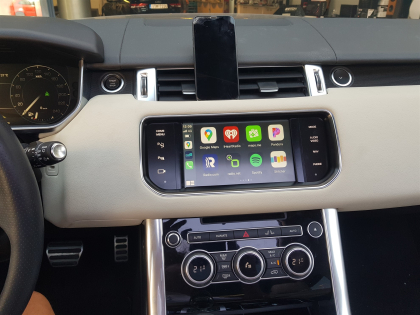 Εγκατάσταση Unique Auto Apple CarPlay & Android Auto Wireless σε Range Rover Sport HSE