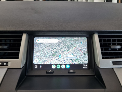 Εγκατάσταση Original Apple Car Play σε Range Rover Super Charged Sport L320.