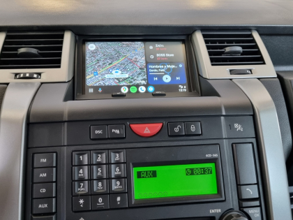 Εγκατάσταση Original Apple Car Play σε Range Rover Super Charged Sport L320.