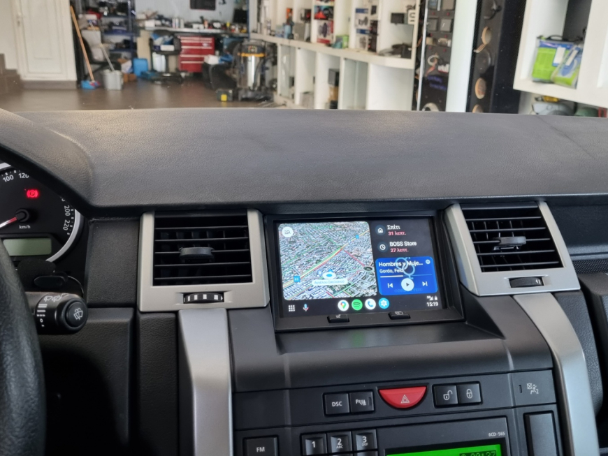 Εγκατάσταση Original Apple Car Play σε Range Rover Super Charged Sport L320.