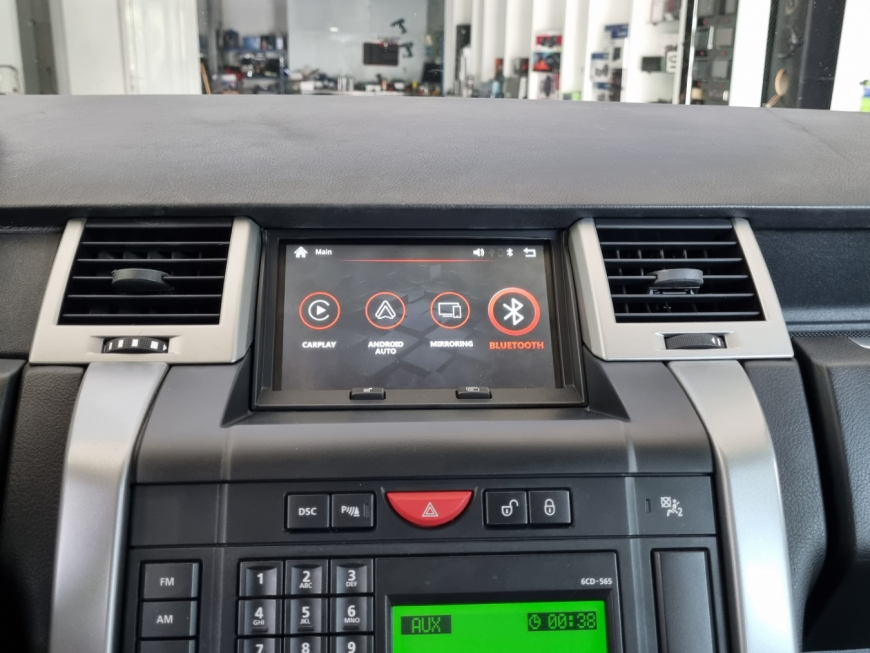 Εγκατάσταση Original Apple Car Play σε Range Rover Super Charged Sport L320.