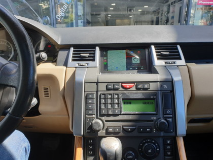 Εγκατάσταση οθονης unique auto σε Range Rover Sport L320.