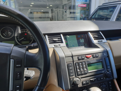 Εγκατάσταση οθονης unique auto σε Range Rover Sport L320.