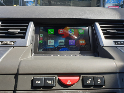 Εγκατάσταση οθονης unique auto σε Range Rover Sport L320.
