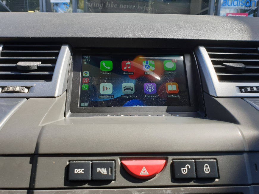 Εγκατάσταση οθονης unique auto σε Range Rover Sport L320.