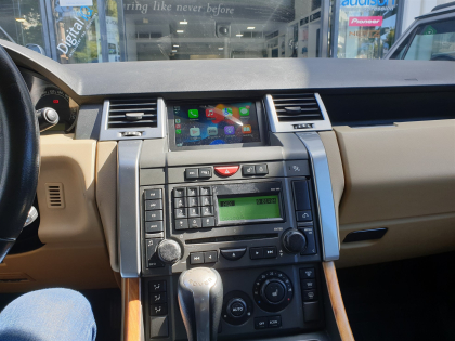 Εγκατάσταση οθονης unique auto σε Range Rover Sport L320.