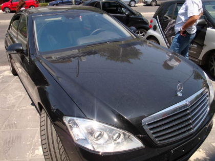Εγκατάσταση Car Cinema με Boa σε Mercedes-Benz W221 S350.
