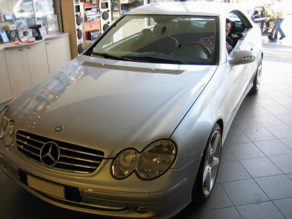 Εγκατάσταση Car Cinema Navigation Kenwood DNX7200 σε Mercedes CLK 240 (W209),