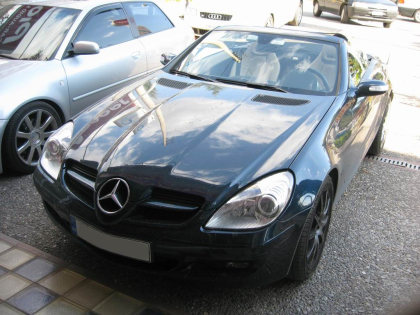 Εγκατάσταση Car Cinema JVC AVX800 σε Mercedes SLK (R171).
