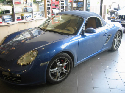 Εγκατάσταση Antiradar - Laser Jammers Blinder MX-40 σε Porsche Boxter.