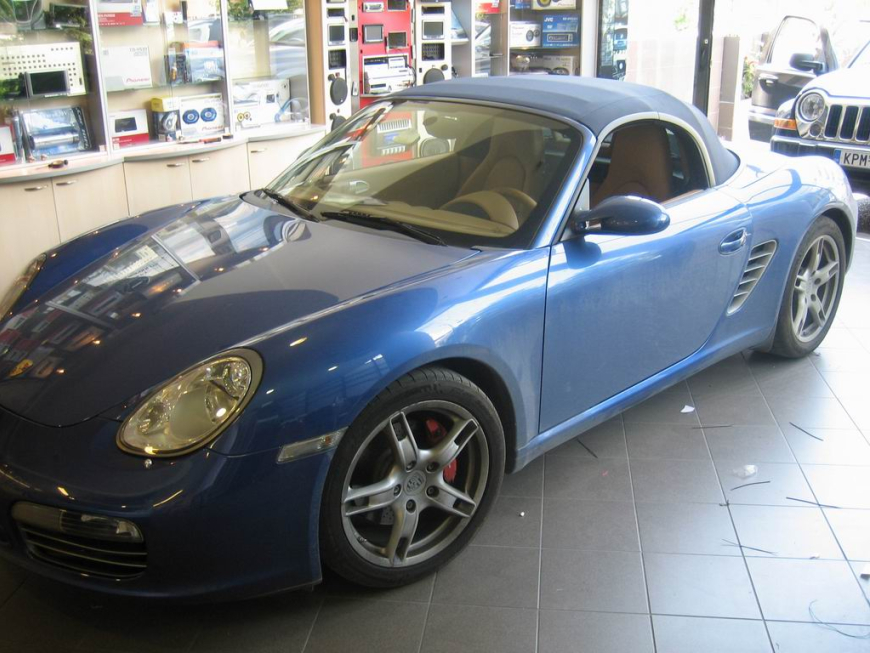 Εγκατάσταση Antiradar - Laser Jammers Blinder MX-40 σε Porsche Boxter.