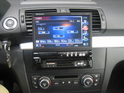 Εγκατάσταση Kenwood KVT-729DVD-KNA-G520 σε BMW σειρά 1.