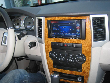 Grand Cherokee 2008 Car Cinema Navigation Kenwood DNX 7200.