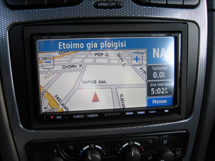 Εγκατάσταση Car Cinema Navigation Kenwood DNX7200 σε Mercedes CLK 240 (W209),