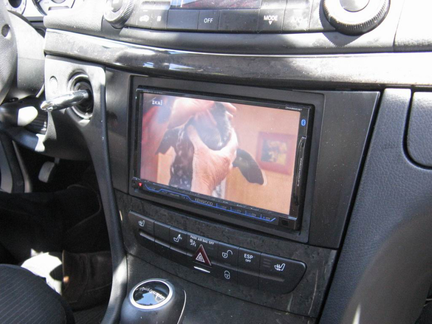Εγκατάσταση Car Cinema Kenwood DNX-8220BT σε Mercedes E200 (W211).