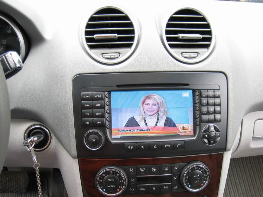 Εγκατάσταση Video Input και TV Tuner σε Mercedes ML 350.
