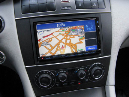 Εγκατάσταση Car Cinema και Navigation Kenwood DNX8220BT σε Mercedes SportsCoupe (W203).
