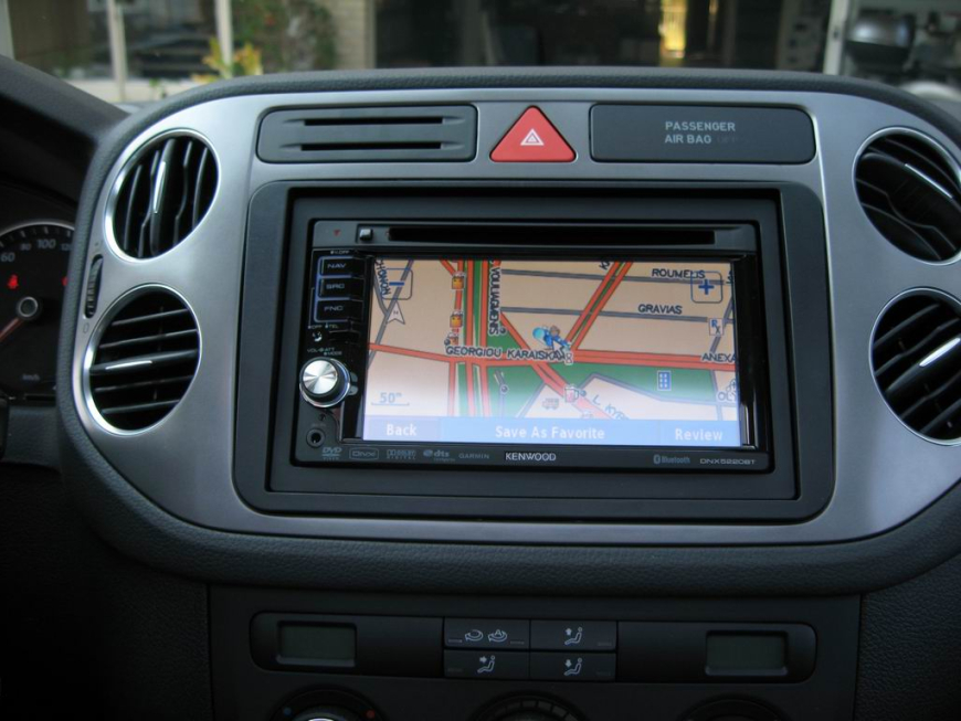 Εγκατάσταση Car Cinema Navigation Kenwood DNX5220BT σε Volkswagen Tiguan