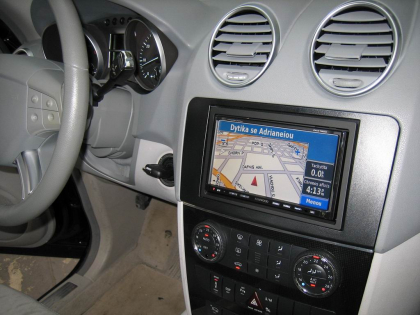 Εγκατάσταση Car Cinema & Navigation Kenwood DNX7200 σε Mercedes ML 350.