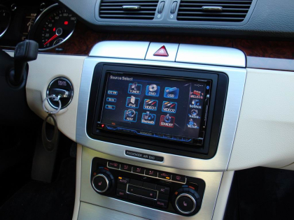 Εγκατάσταση Car Cinema Navigation Kenwood DNX8220BT σε Volkswagen Passat CC 2009
