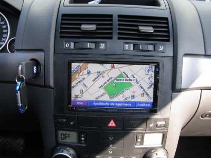 Εγκατάσταση Car Cinema Navigation Kenwood DNX8220BT σε Volkswagen Touareg.