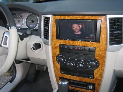 Grand Cherokee 2008 Car Cinema Navigation Kenwood DNX 7200.