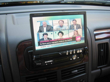 Εγκατάσταση Car Cinema Navigation – Kenwood KVT-729 σε Grand Cherokee.