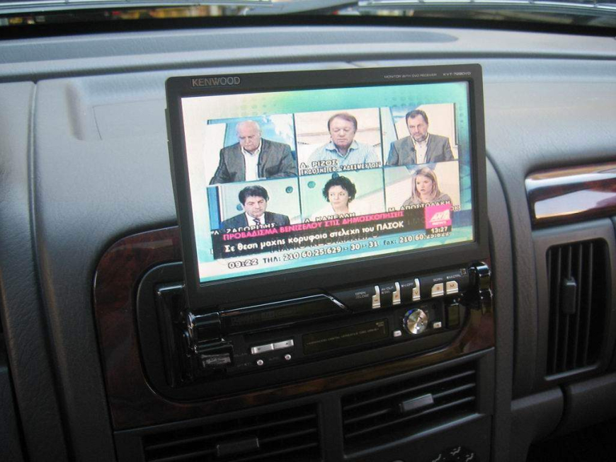 Εγκατάσταση Car Cinema Navigation – Kenwood KVT-729 σε Grand Cherokee.