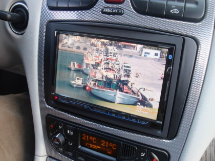Εγκατάσταση Car Cinema Kenwood DDX8022BTY σε Mercedes C200.