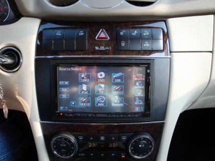 Εγκατάσταση Car Cinema Kenwood DDX8022BT σε Mercedes CLK 200 (W209 Face Lift).