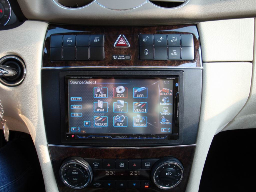 Εγκατάσταση Car Cinema Kenwood DDX8022BT σε Mercedes CLK 200 (W209 Face Lift).
