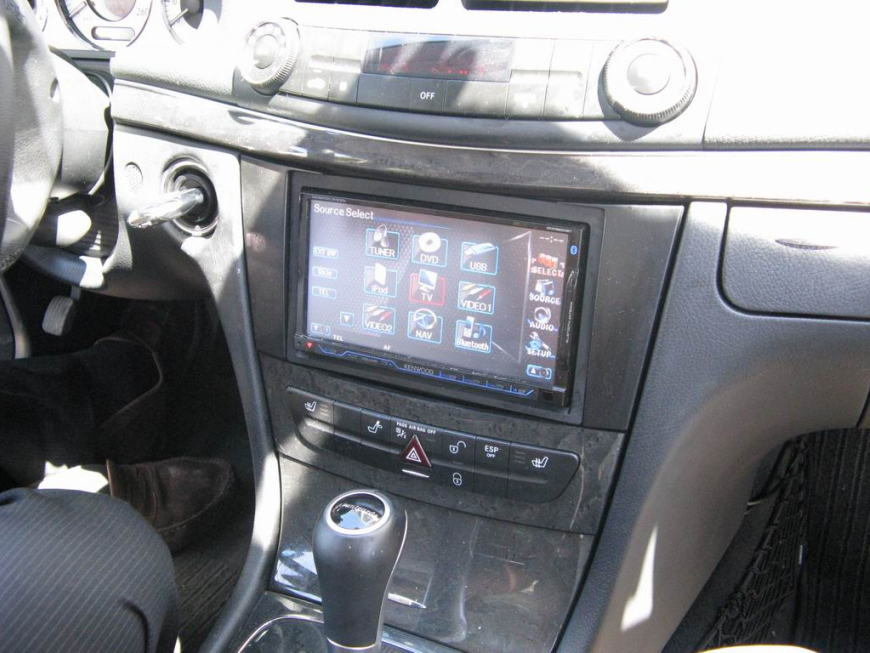 Εγκατάσταση Car Cinema Kenwood DNX-8220BT σε Mercedes E200 (W211).